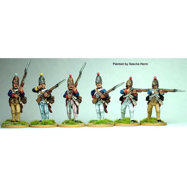 Hesse-Cassel Grenadier firing line