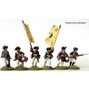 Hesse-Cassel Musketeer command charging