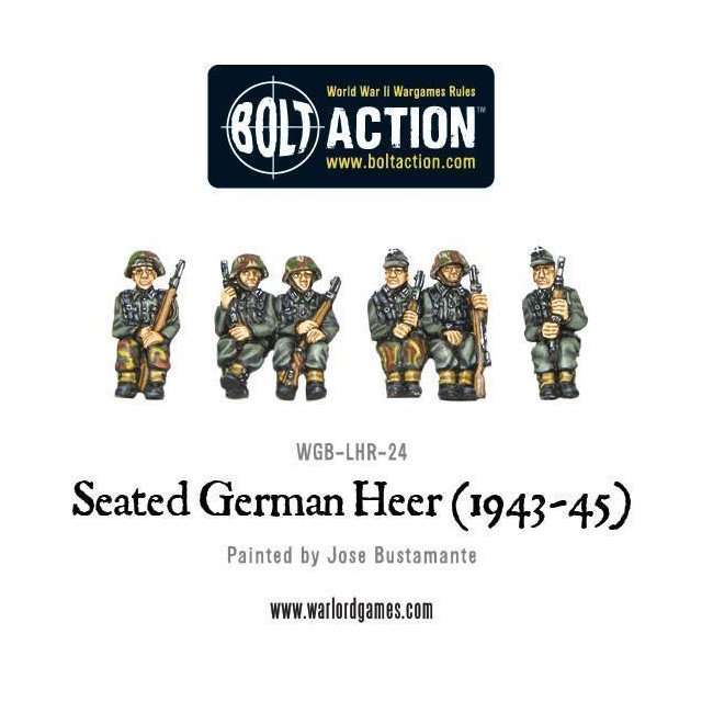 Seated German Heer (1943 - 45)