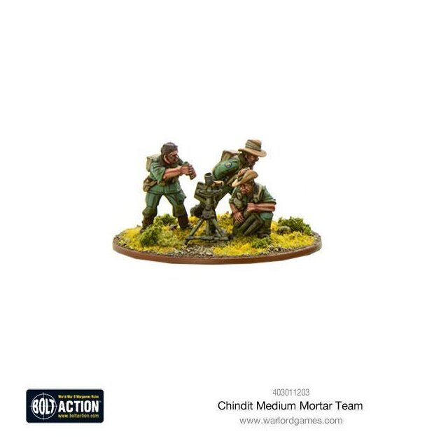 Chindit Medium Mortar team