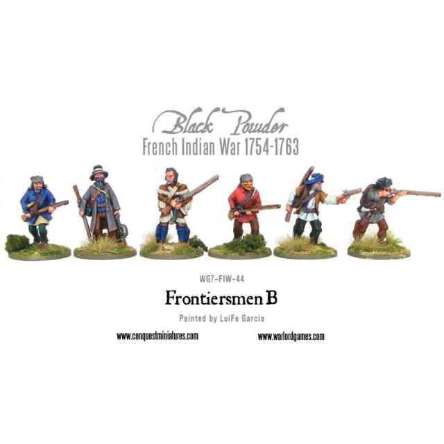French-Indian War Frontiersmen B