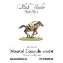 Mounted Comanche acrobat