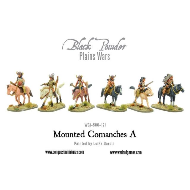 Mounted Comanches A