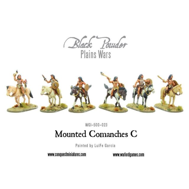 Mounted Comanches C