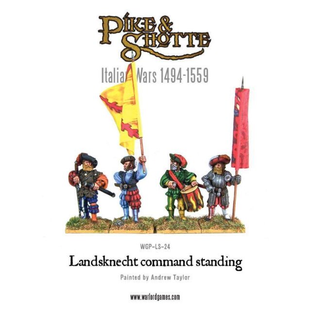 Landsknecht command standing