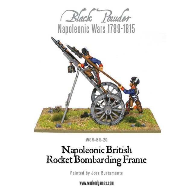 Napoleonic British Rocket Bombarding Frame