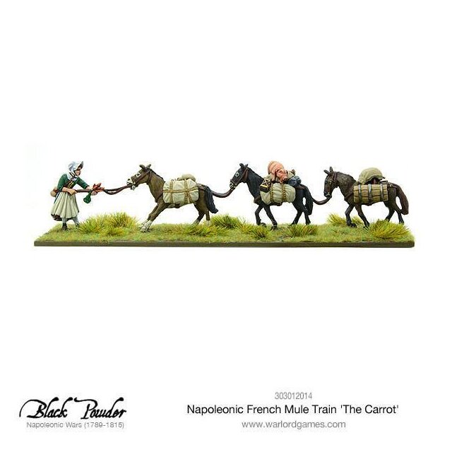 Napoleonic French Mule Train The Carrot