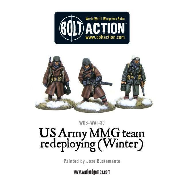 US Army MMG team (Winter) - Redeploying
