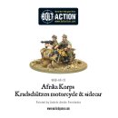 Afrika Korps Kradschutzen motorcycle and sidecar