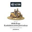 Afrika Korps Kradschutzen motorcycle and sidecar