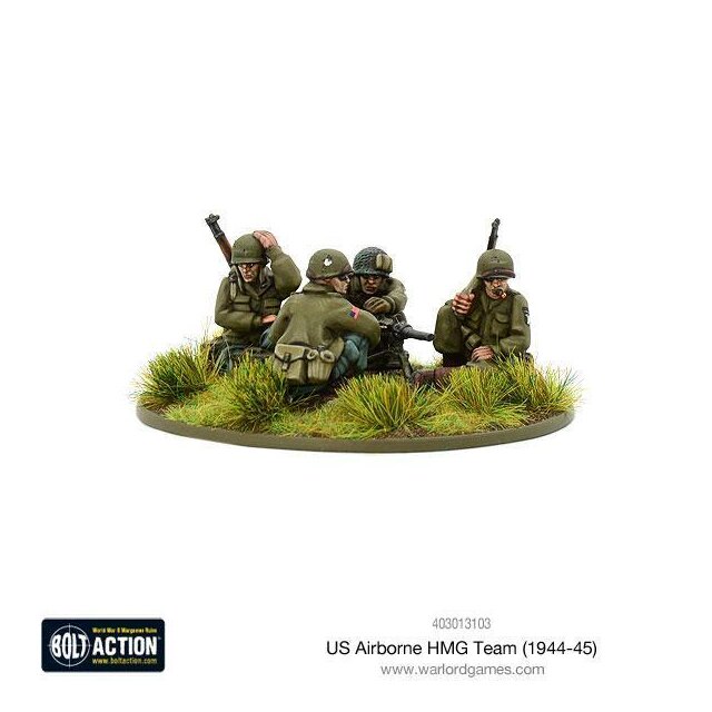 US Airborne HMG team (1944-45)