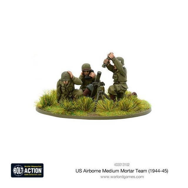 US Airborne medium mortar team (1944-45)