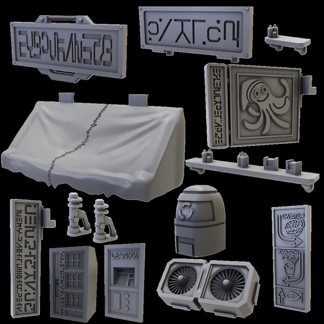Terrain Crate: Battlezones Street Accessories