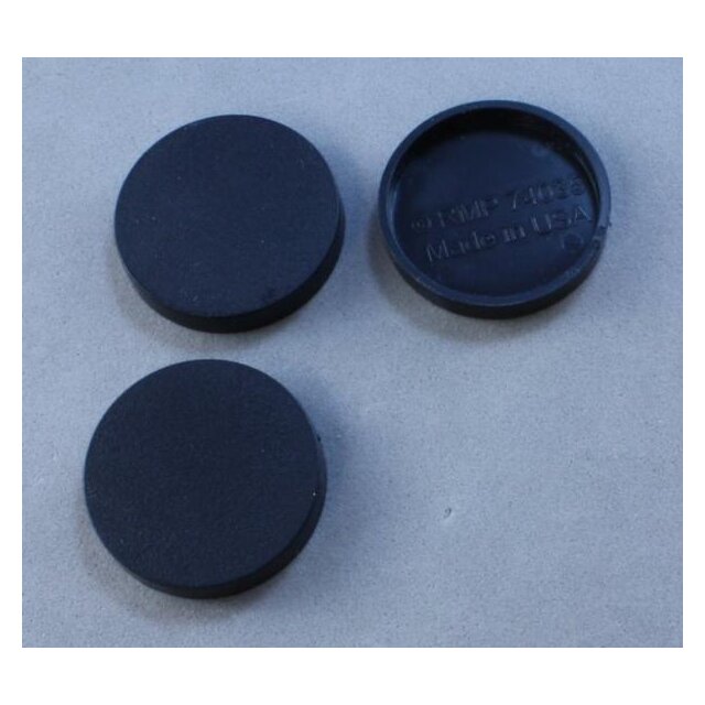 1" Round Plastic RPG Base (20)