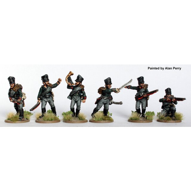 Prussian Jäger command skirmishing.