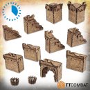 Savage Domain: Ruined Castle Walls