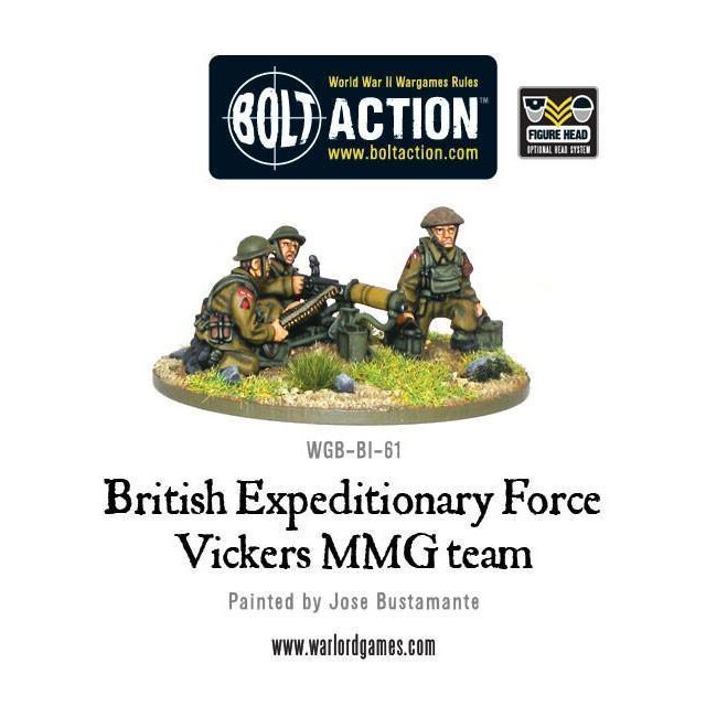 BEF Vickers MMG team