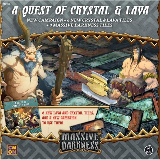 Massive Darkness - A Quest of Crystal and Lava
