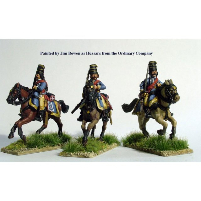 Hussars swords shouldered, galloping, without pelisse