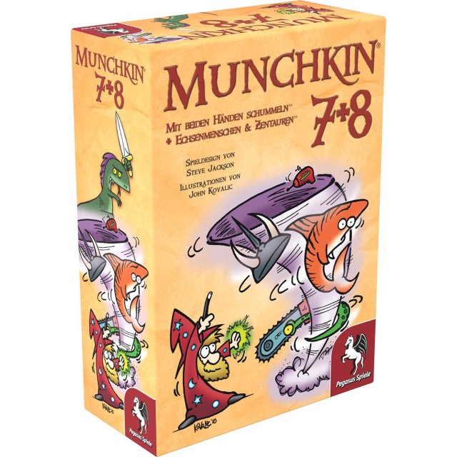 Munchkin 7+8 Erweiterung