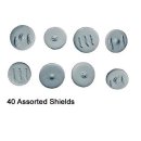 Spanish Round Shields (ca 40 per pack)
