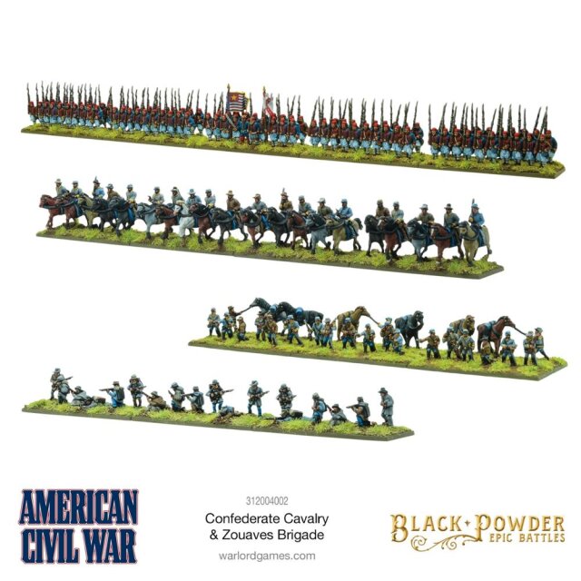 Black Powder Epic Battles - American Civil War Confederate Caval