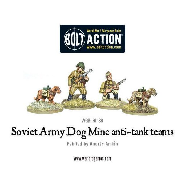 Soviet Army Dog Mine anti-tank teams