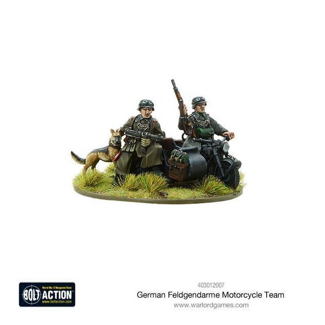 German Feldgendarme motorcycle team