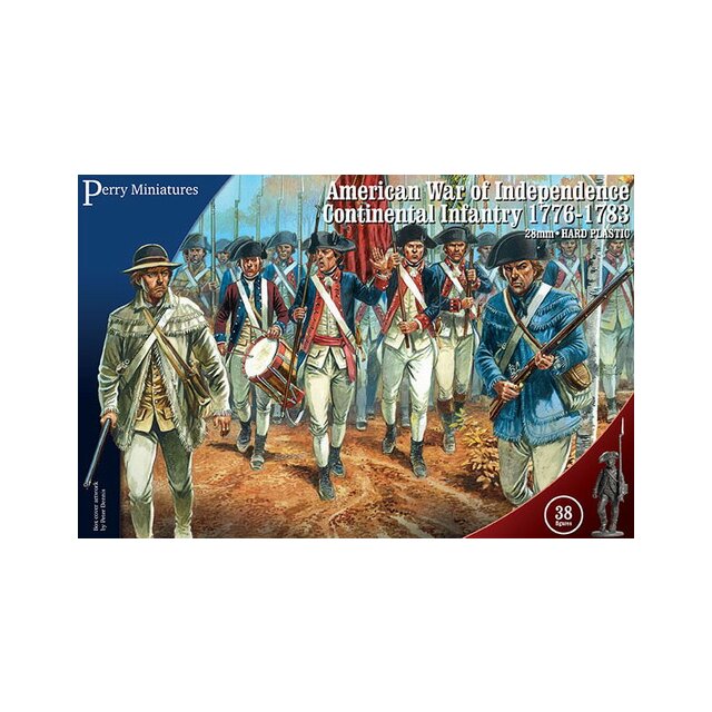 American War of Independence Continental Infantry 1776-1783