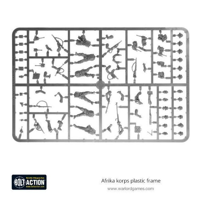 Afrika Korps plastic frame