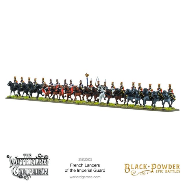 Black Powder Epic Battles: Waterloo - French Lancers of the Impe
