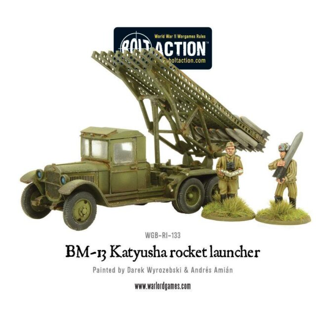 BM-13 Katyusha rocket launcher