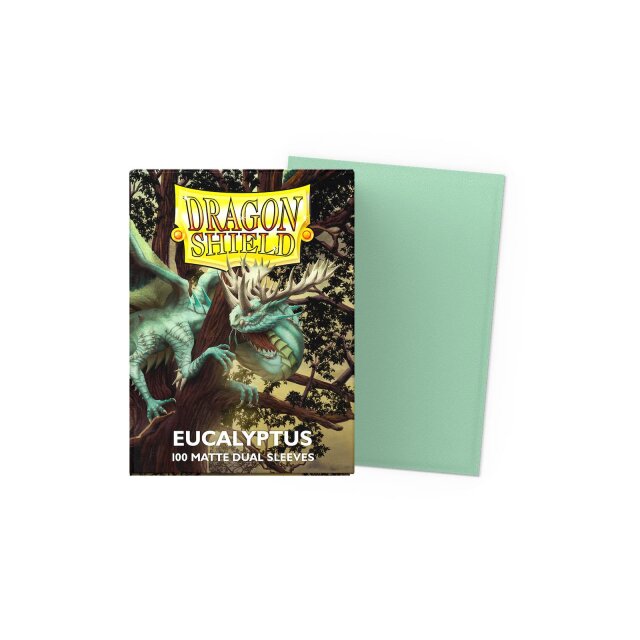 Kartenhüllen Dragon Shield Dual Matte Sleeves - Eucalyptus Lehel (100 Sleeves)