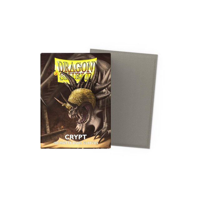 Kartenhüllen Dragon Shield Dual Matte Sleeves - Crypt Neonen (100 Sleeves)