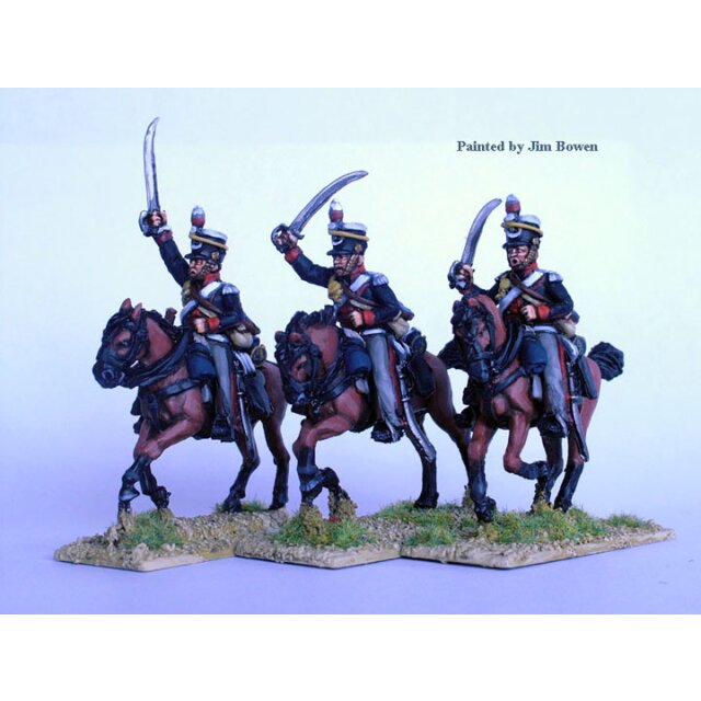 British Light Dragoons charging