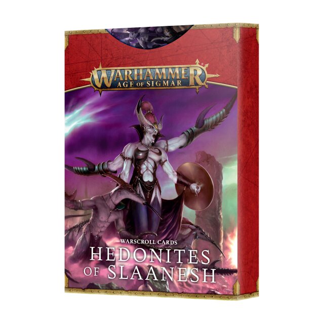W/S Cards: Hedonites Of Slaanesh (ENG)