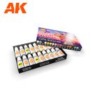 AK 3er Gen: Signature Set– Keigo Murakami Personal Mixes– Anime Figures Paint Set (18)