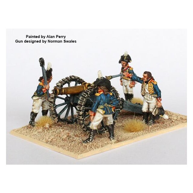 Foot Artillery firing 12 pdr, cocked hats (Egypt 1801)