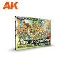 AK 3er Gen: Signature Set– Rafa “Archiduque" – Special 28MM American Civil War Paint Set (18)