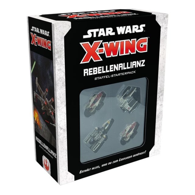 Star Wars: X-Wing 2. Edition – Rebellenallianz Staffel-Starterpa