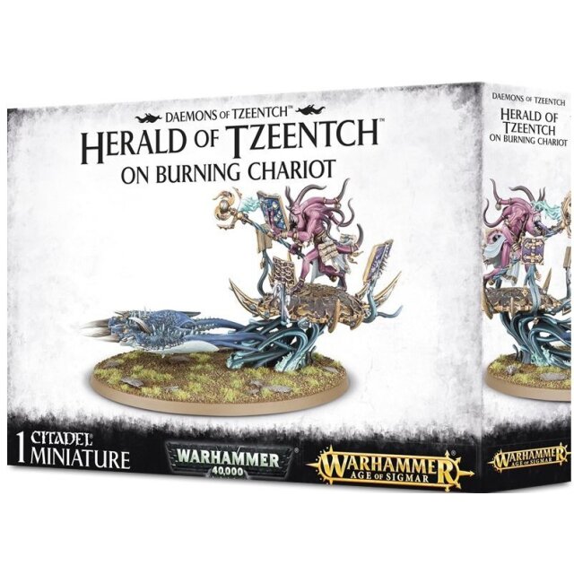 Tzeentch: Herald of Tzeentch on Burning Chariot / Changecaster