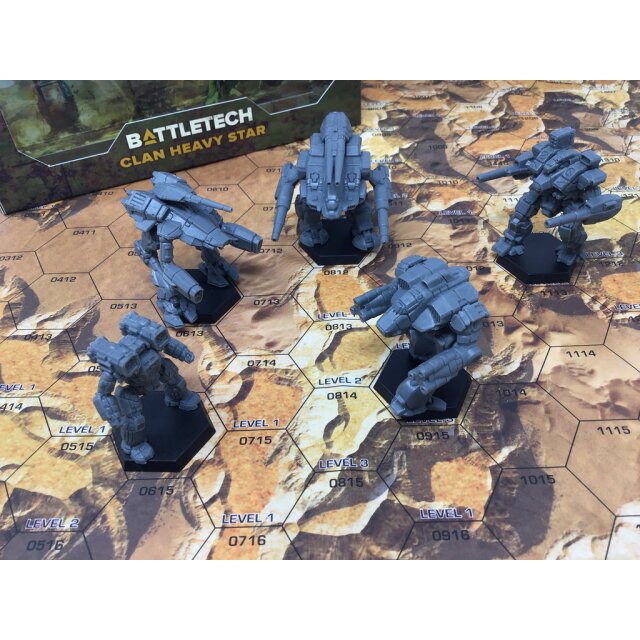 BattleTech Clan Heavy Star