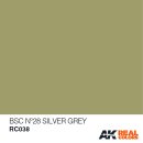 Bsc Nº28 Silver Grey 10ml