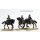 Canadian Volunteer Cavalry, galloping, shouldered swords, stable