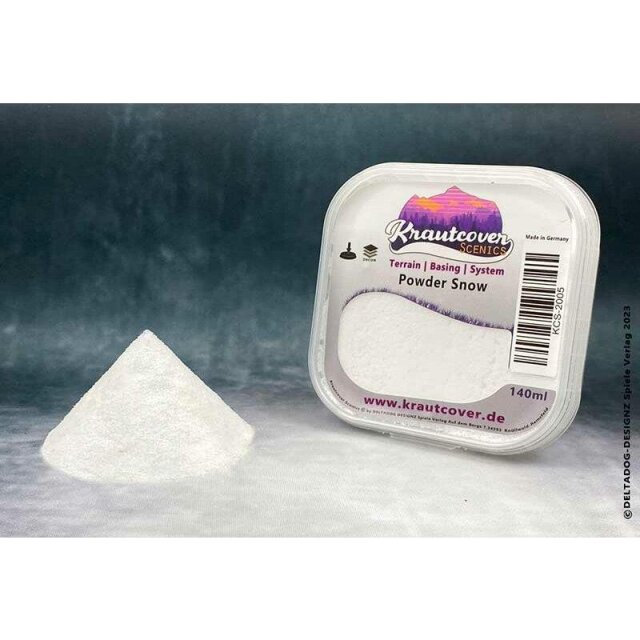 Krautcover: Powder Snow ( Puder Schnee) Groundcover (140ml)