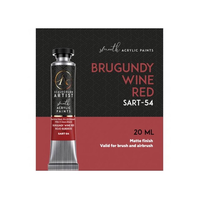 Scale75: Burgundy Wine Red