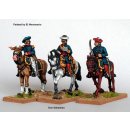 Don Sebastian and 2 mounted colonels