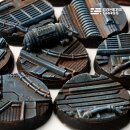 Spaceship Corridor Bases, Round 25mm (x10)