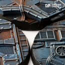 Spaceship Corridor Bases, Round 60mm (x2)