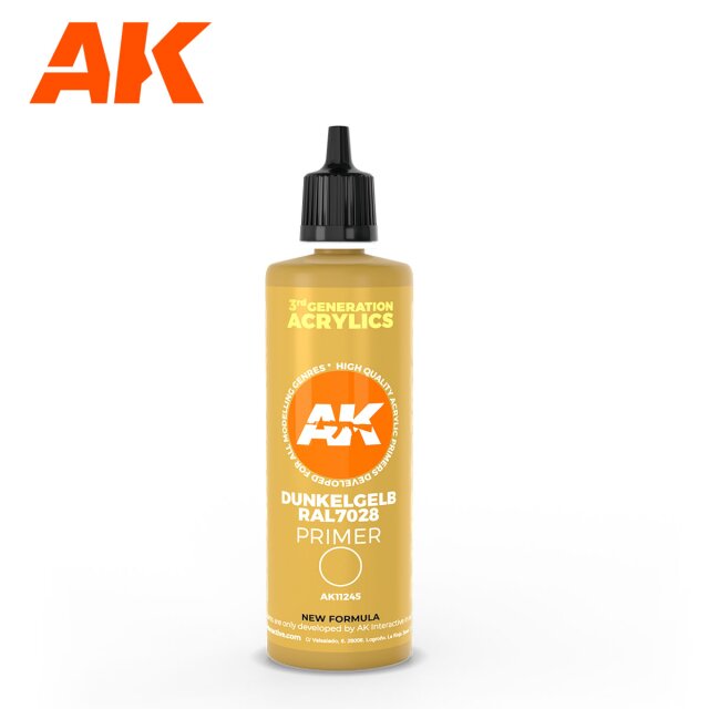 AK 3rd Dunkelgelb Ral7028 Primer 100ml